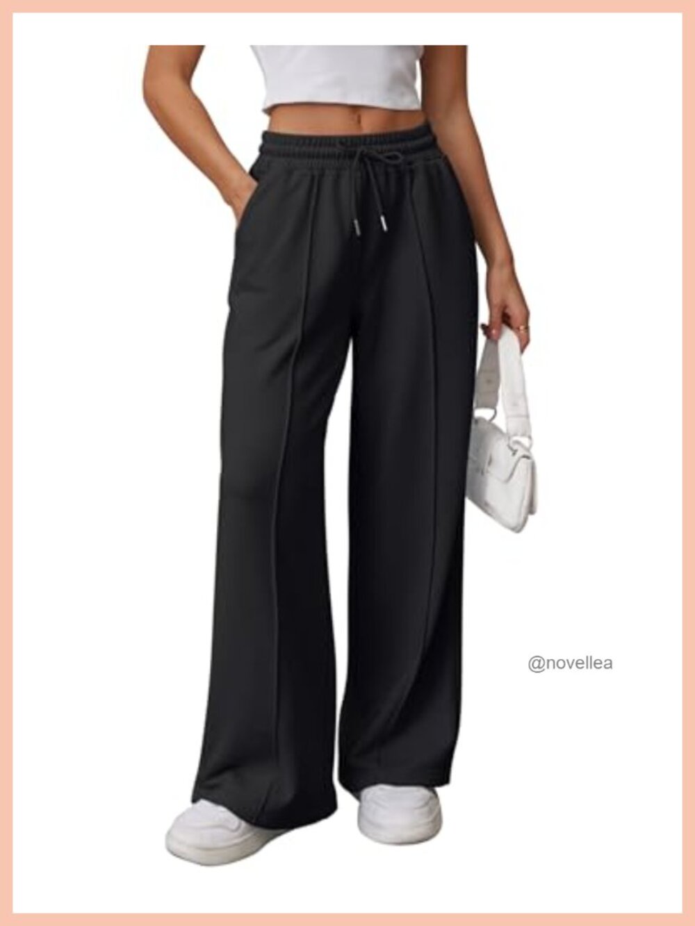 Buttery Soft Wide Leg Sweatpants High Waisted Baggy with Pockets